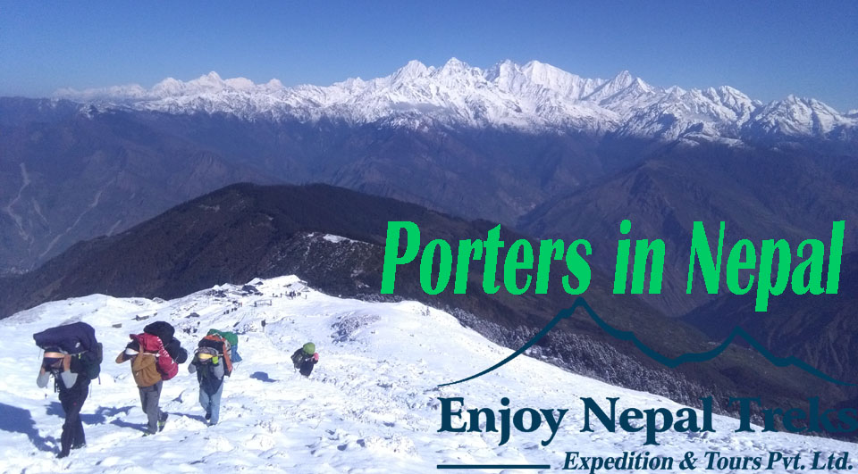 Mga Porter sa Nepal