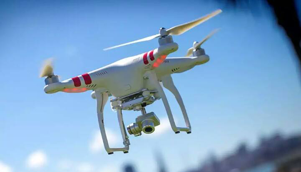 Cámara de drones en Manaslu