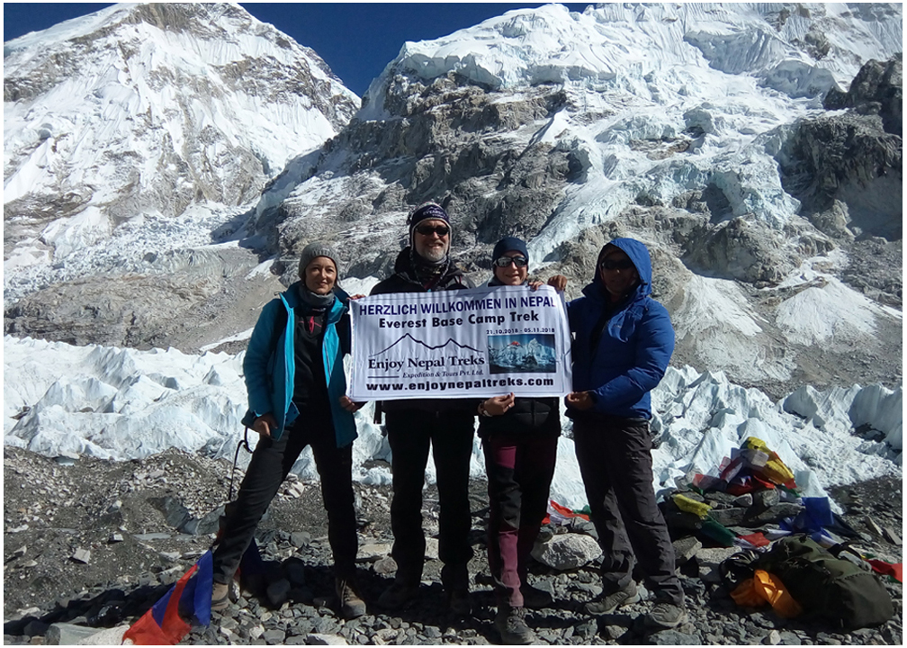 Mount Everest Basislager Trek (EBC Reise) in Nepal